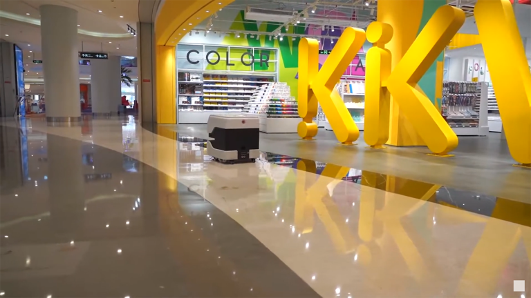 Public lobby cleaning