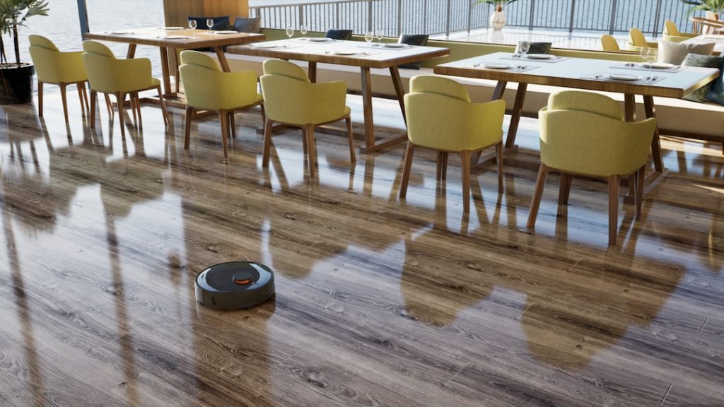 Photo Floor cleaning robot